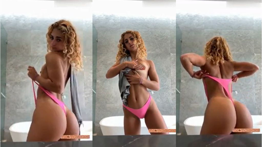 Claire Stone Frontal Topless Nip Slip Onlyfans Video Leaked