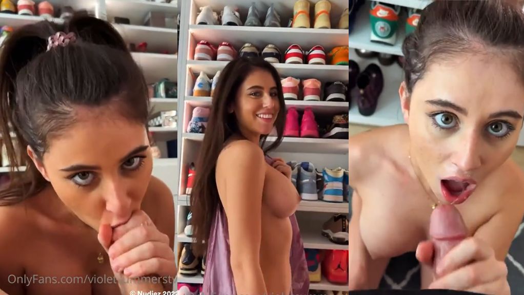 Violet Summers Sloppy Blowjob And Cum On Face Onlyfans Video Leaked