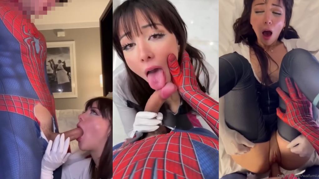 Waifumiia Spiderman Fucks Spider Gwen’s Hot Pussy Onlyfans Video Leaked