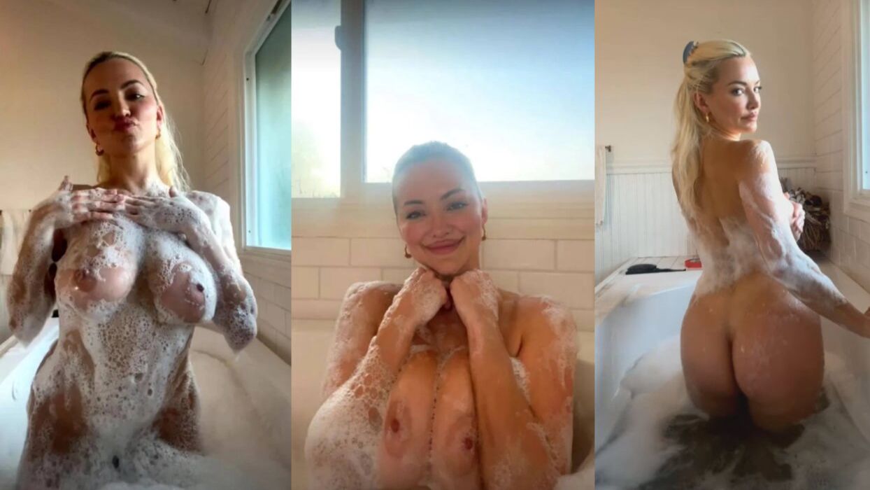 Lindsey Pelas Nude Bathtub Live Onlyfans Video Leaked