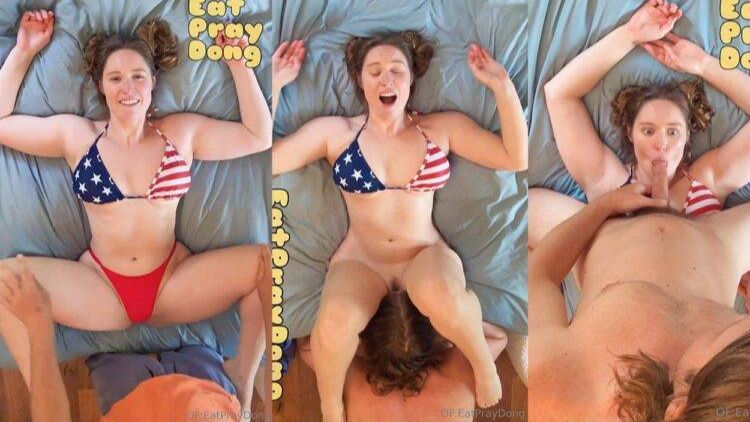 EatPrayDong American Bombshell Blows And Butterfly Sextape Onlyfans Video Leaked