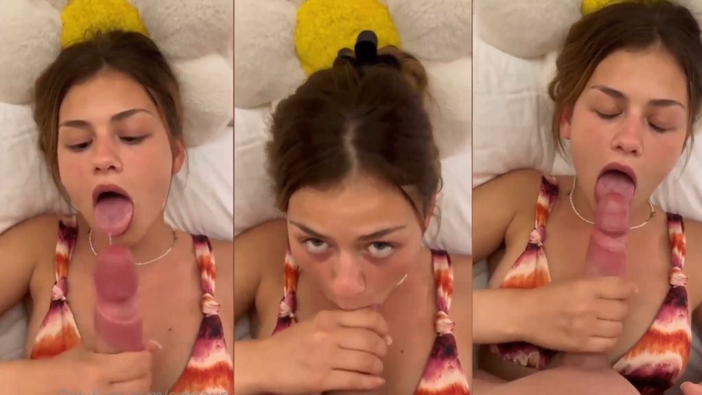 Emilauri POV Gives A Quick Blowjob Onlyfans Video Leaked