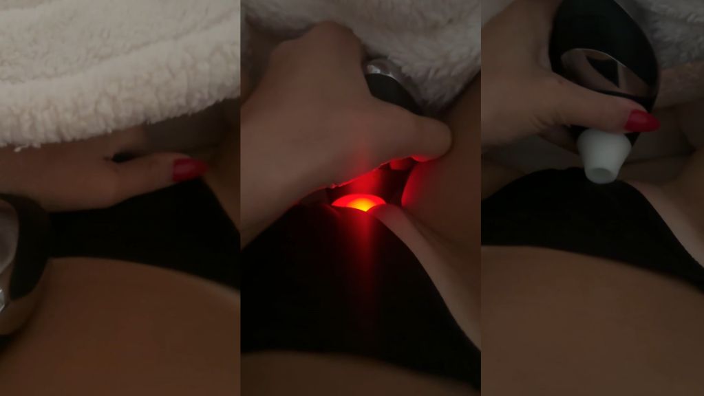 Corinna Kopf Rubs Her Pussy With A Glowing Vibrator Onlyfans Video Leaked