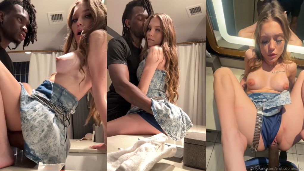 SnowMarie69 BBC Hard Fuck In Jeans Dress Onlyfans Video Leaked