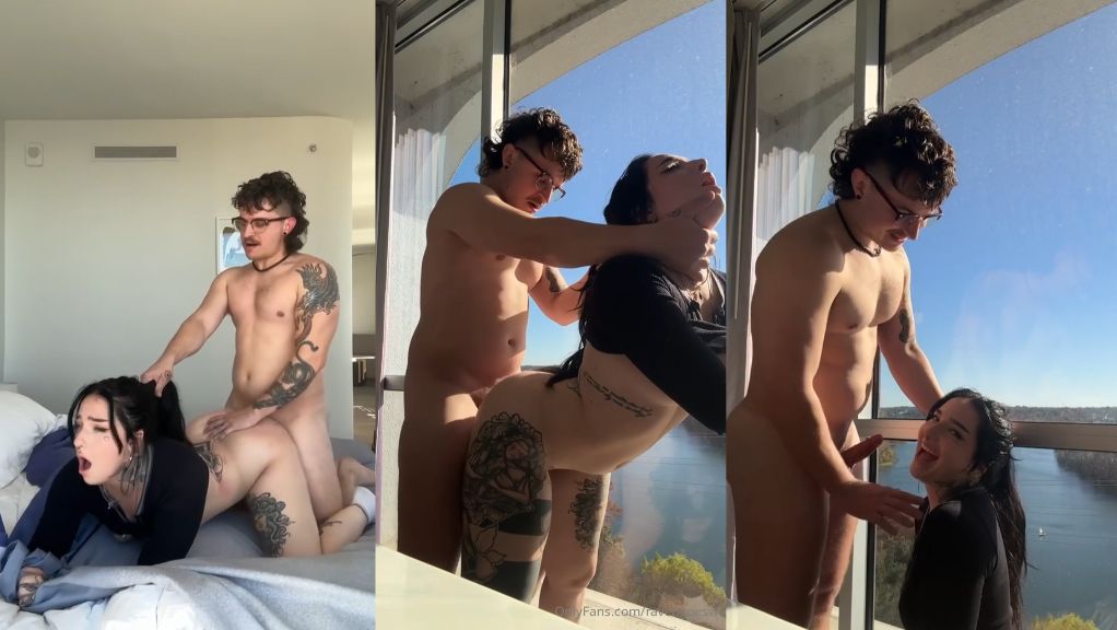 Raven Grey Bis Ass Get Doggy Fuck By The Window Onlyfans Video Leaked