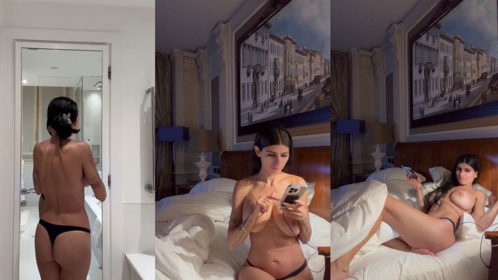 Mia Khalifa 1 Hour Before Bed Routine Onlyfans Video Leaked