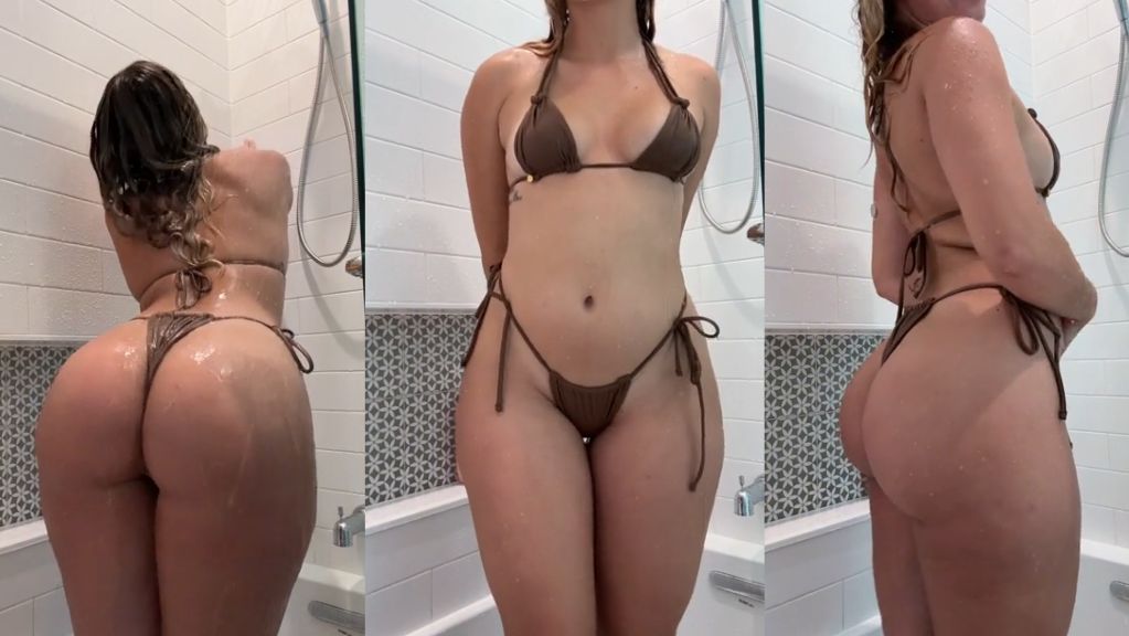 Kirstentoosweet Horny Shower Tease And Tit Play Onlyfans Video Leaked